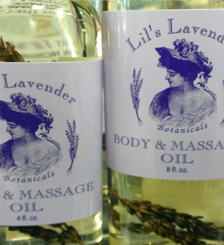 Locally Made Lil's Lavender Body & Massage Oil